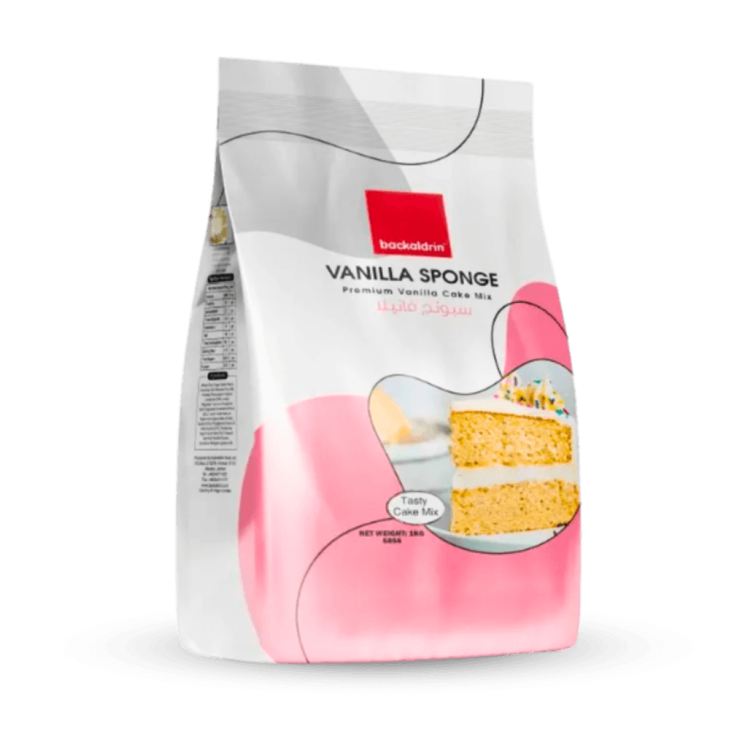 BACKALDRIN VANILLA SPONGE CAKE MIX 1KG